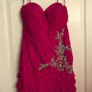 Terani Couture Magenta Gown